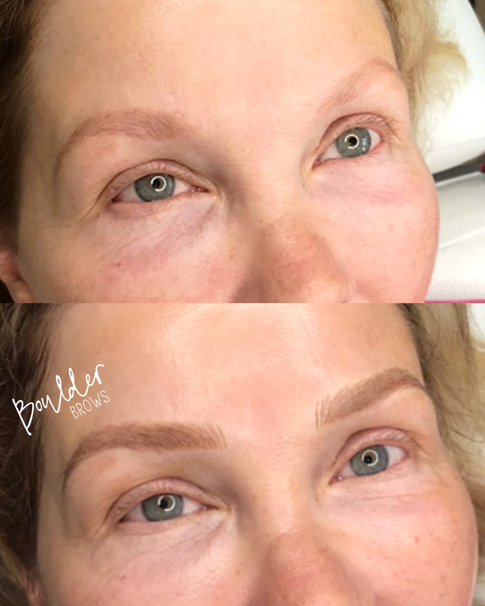 CORRECTIVE WORK BY JESS Top: Pre-Existing Work | Bottom: Immediately After