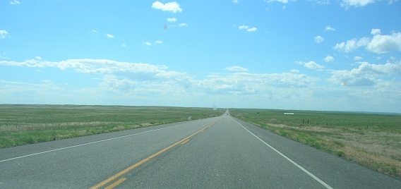   Highway 136. I think. Who remembers.  