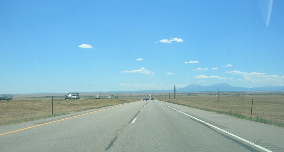   New Mexico driving.  