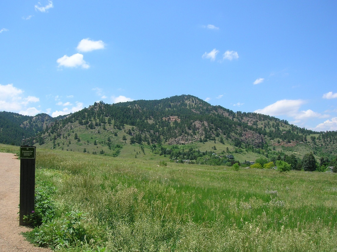   Chautauqua Park and Trail.  