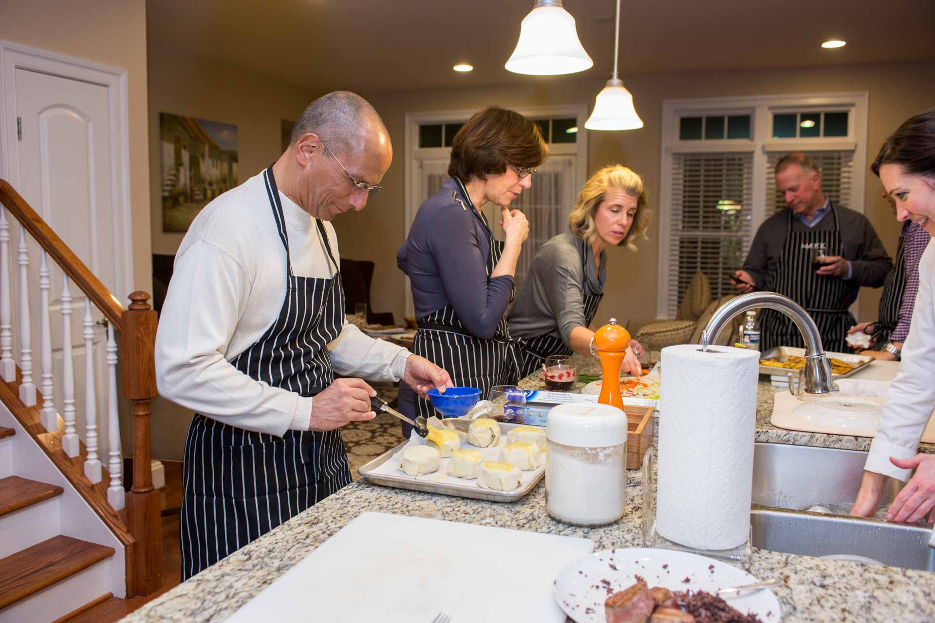 Zest Culinary Services Interactive Cooking Party