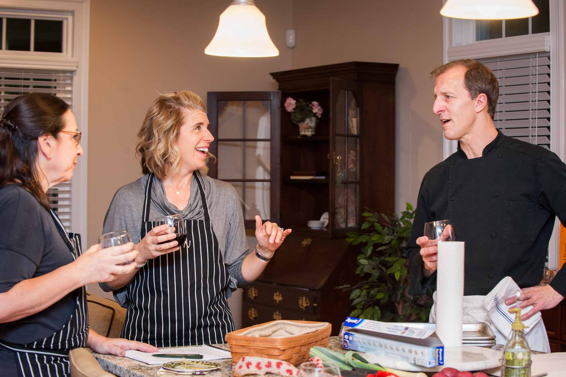 Zest Culinary Services Interactive Cooking Party