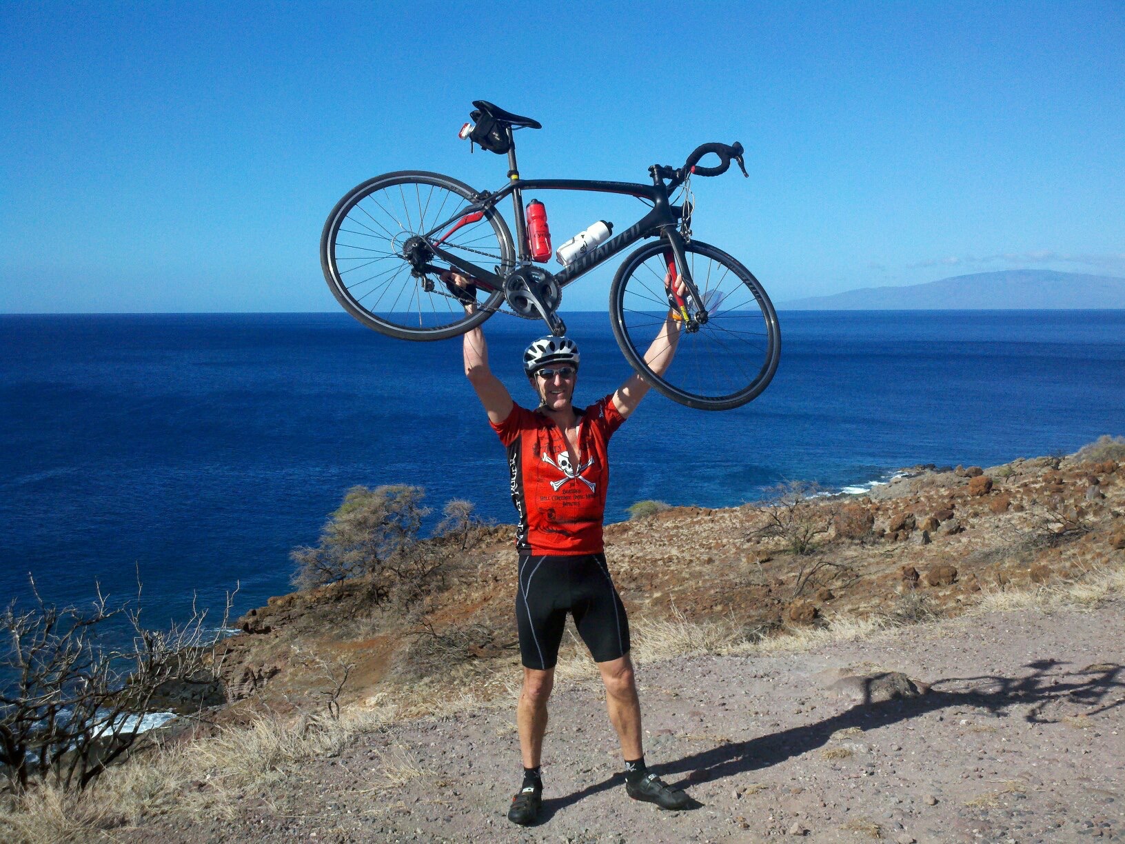 Cycling on the island of Maui