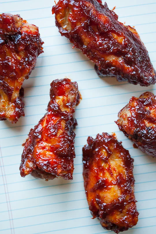 Guilt Free Super Bowl Chicken Wings