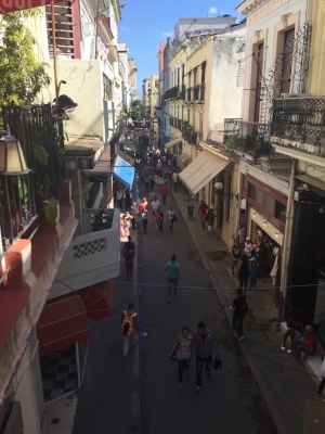 View from the bar.