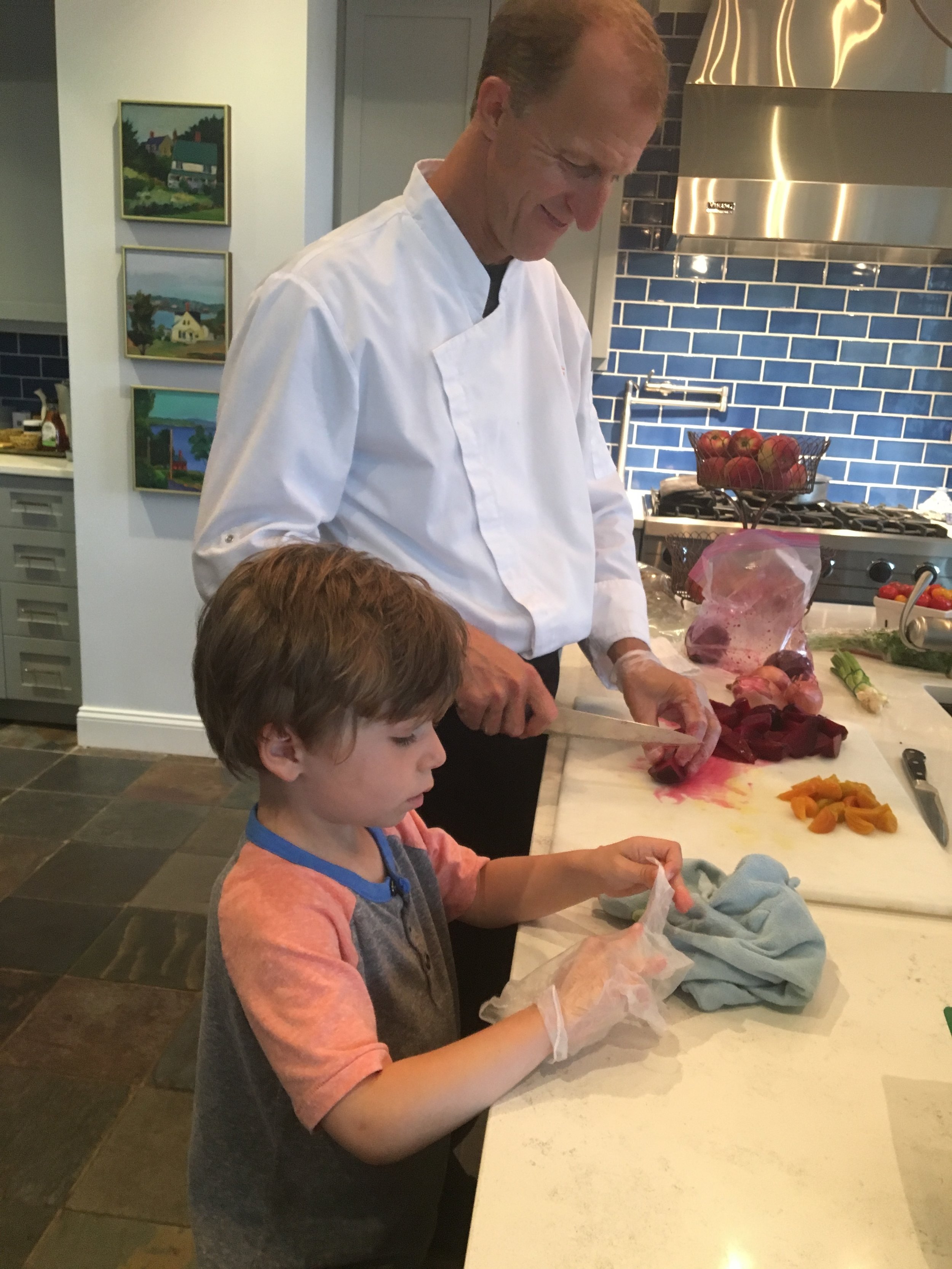 even the kids love Chef Theo