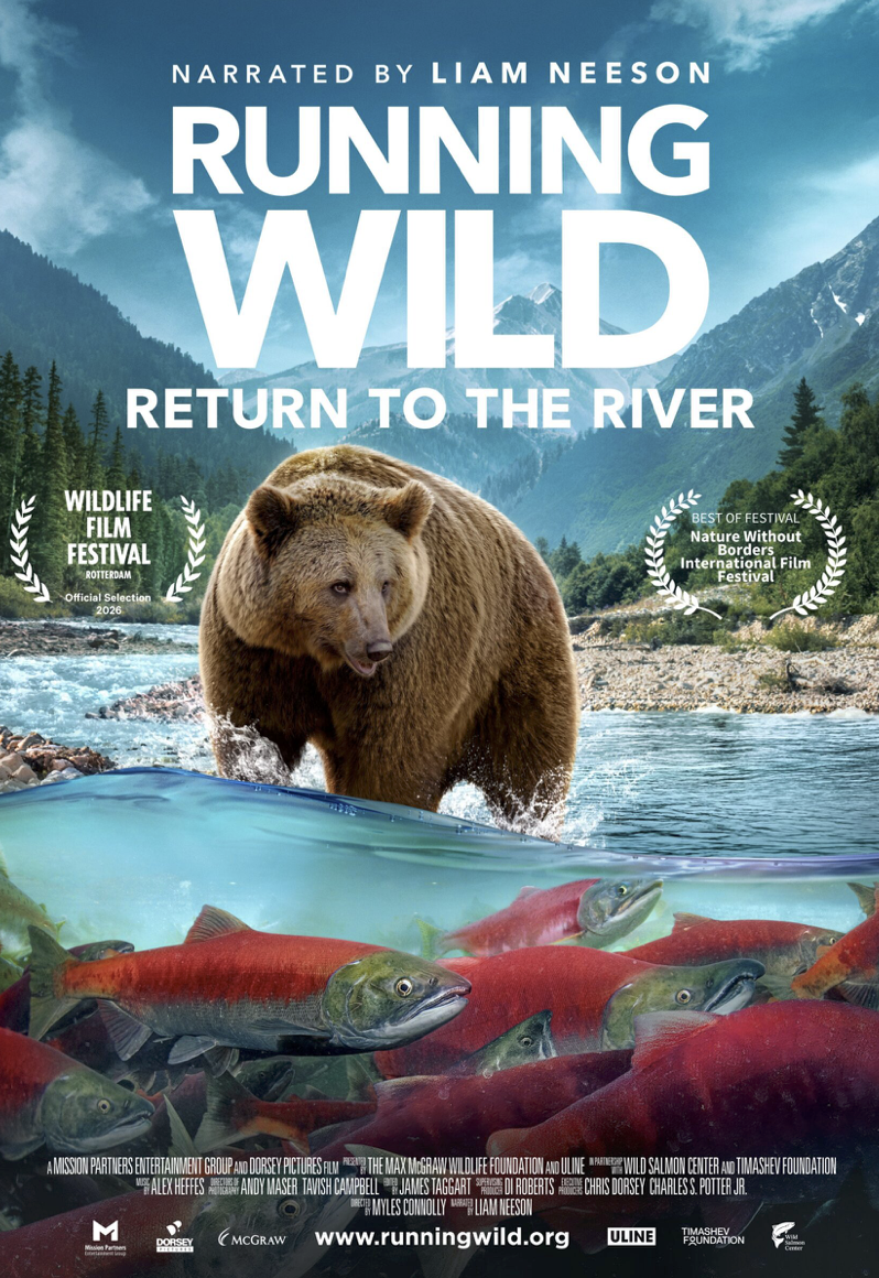 Special showing of Running Wild: Return to the River at OMSI in Portland