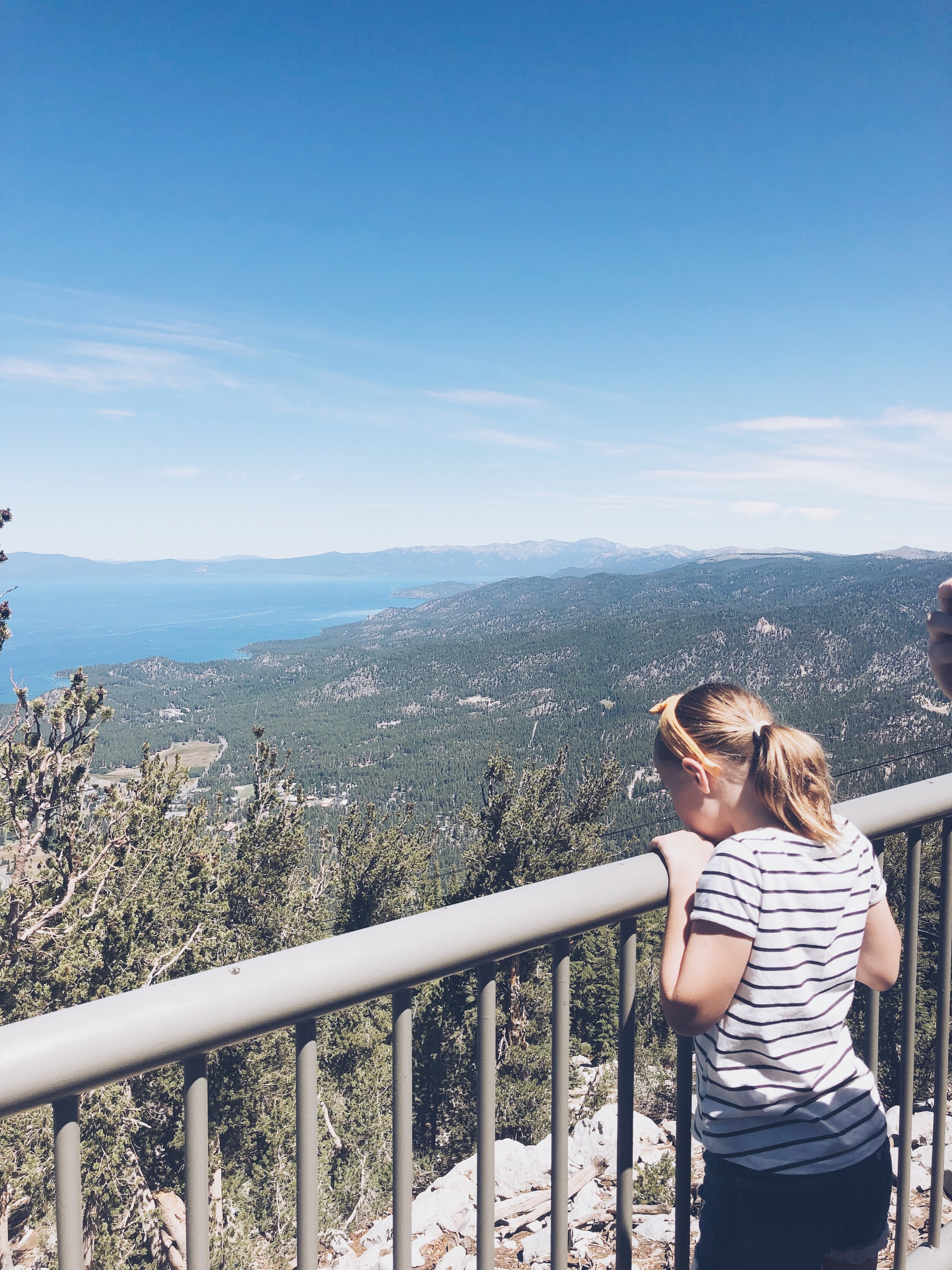 The View from the the first platform at Heavenly Village