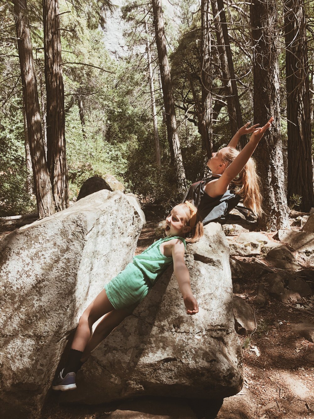 Split apple rocks! Yosemite