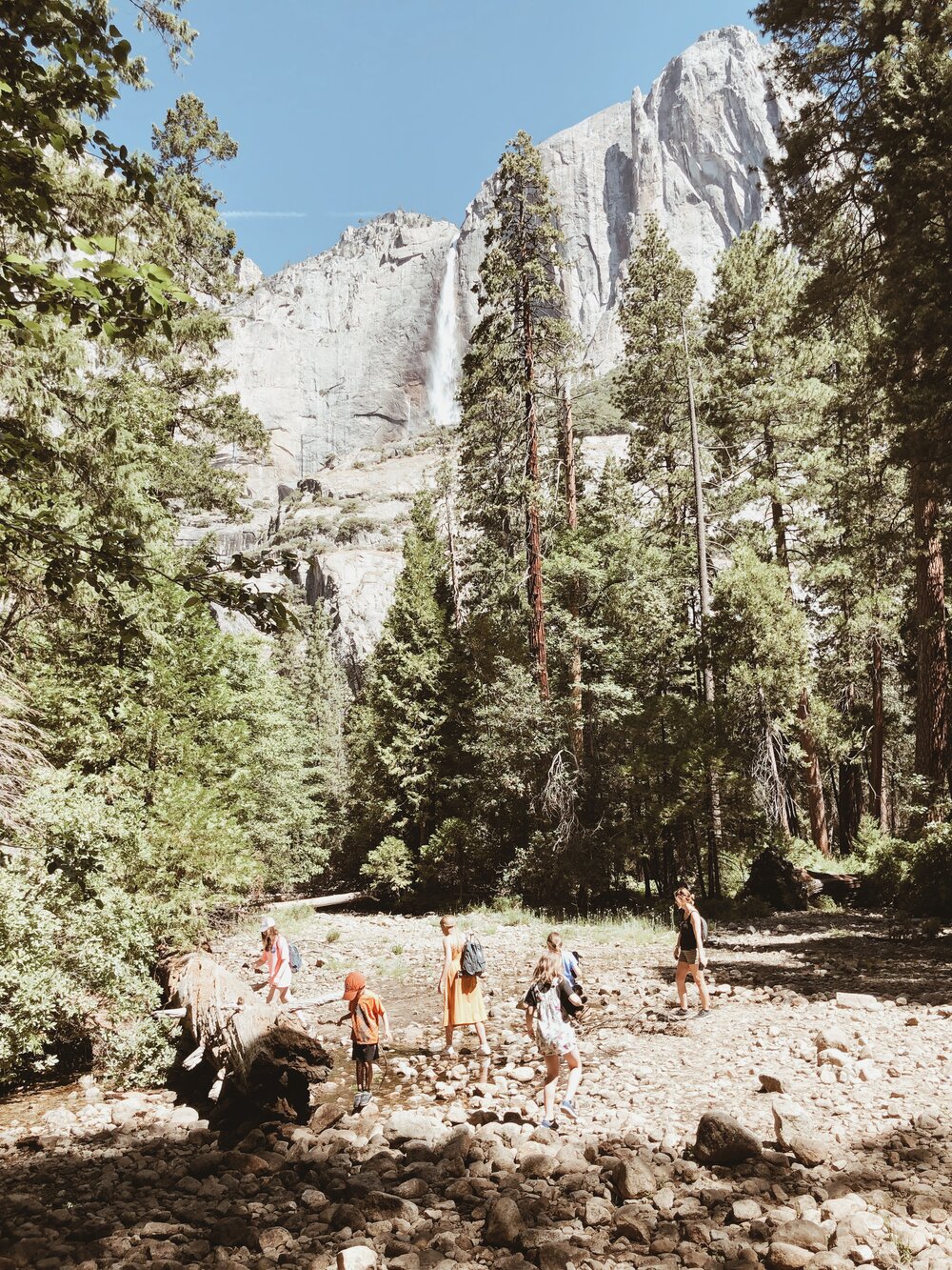 Lower Yosemite Falls, Yosemite