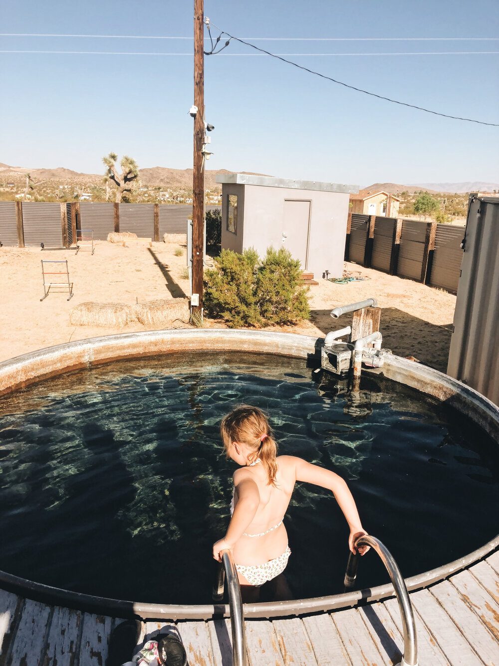 Container pool, Joshua Tree National Park