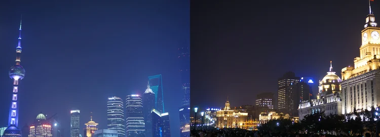 New vs. Old, just a head turn away