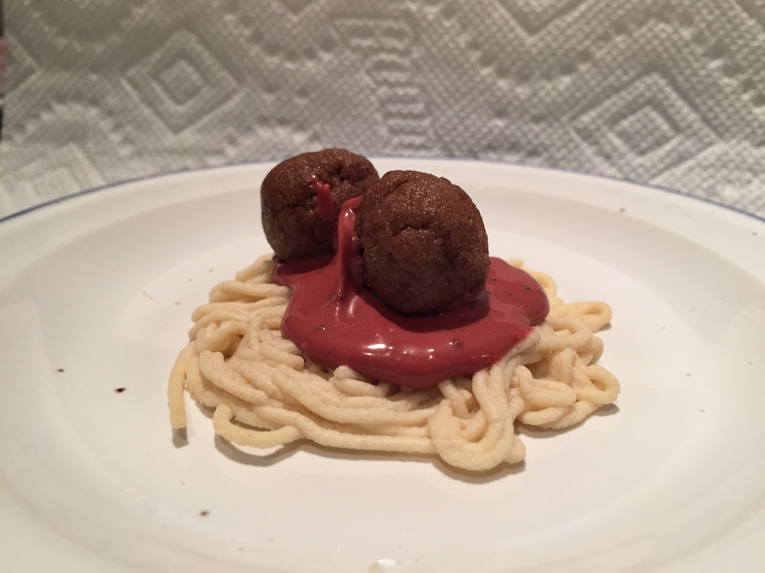 Spaghetti and Meatball Cookies