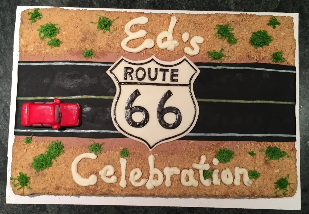 Route 66 Cake