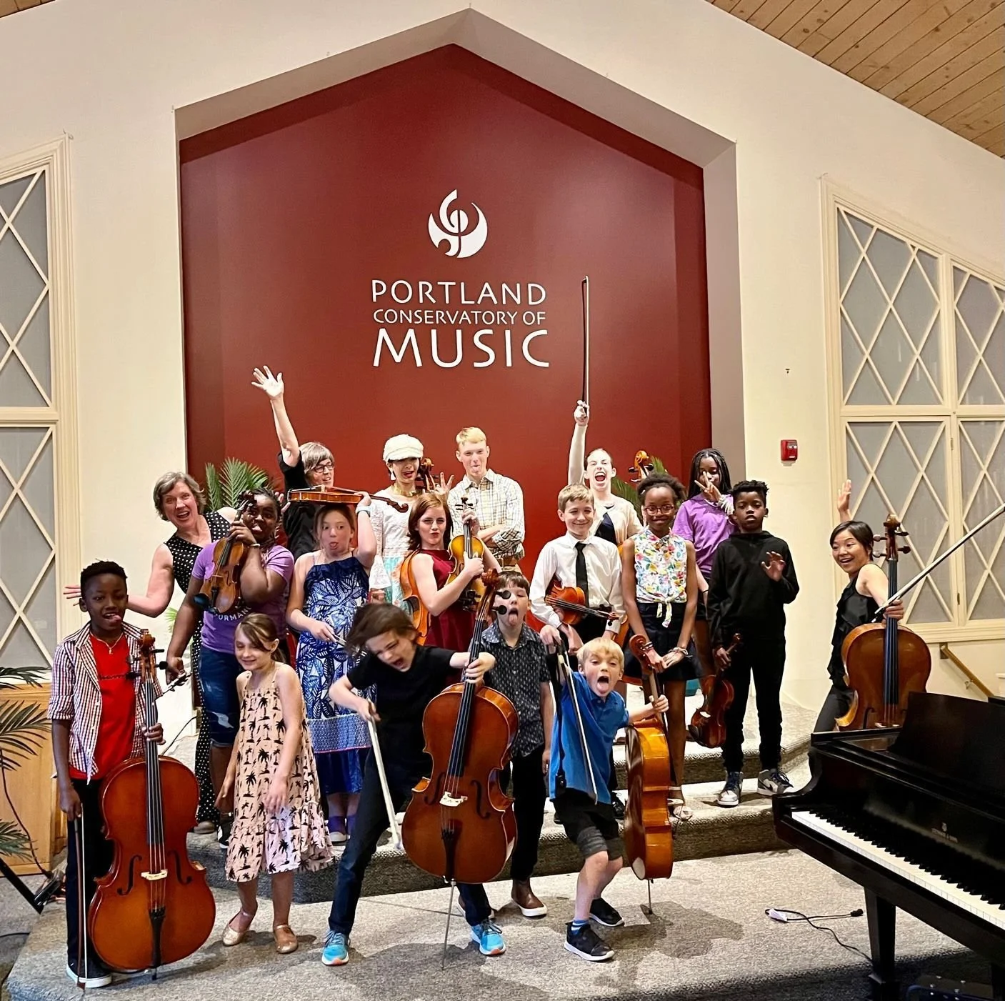 🎶 At 240 Strings, we believe every child deserves the chance to make music. 🎶 We hope everyone who attended our concert opener enjoyed the incredible performances! Without the @portlandpianotrio&rsquo;s teaching and support, our organization wouldn