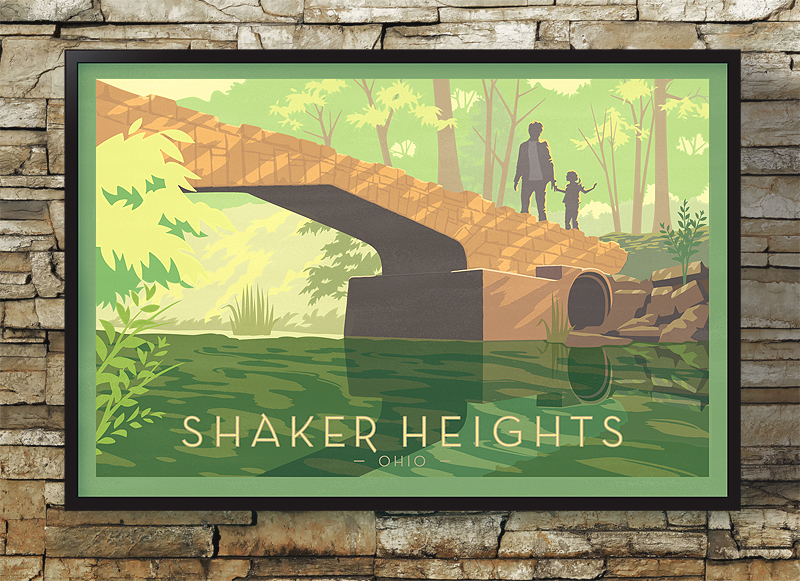 Shaker heights Poster Wall