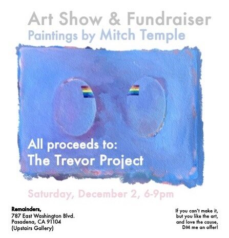 Good paintings, great cause, cheap alcohol&hellip;
Tough combo to beat!