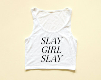 Image of Slay Tank via Etsy