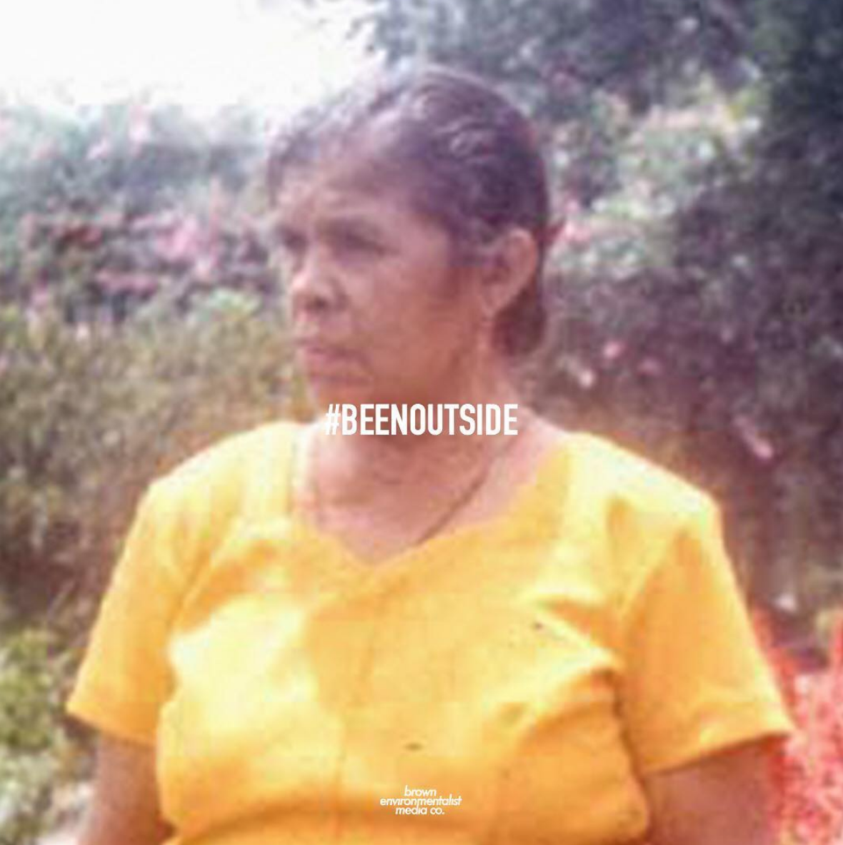 “Great Grandmama– you are the resilience within me.” - Image and quote via Brown Environmentalist's Instagram