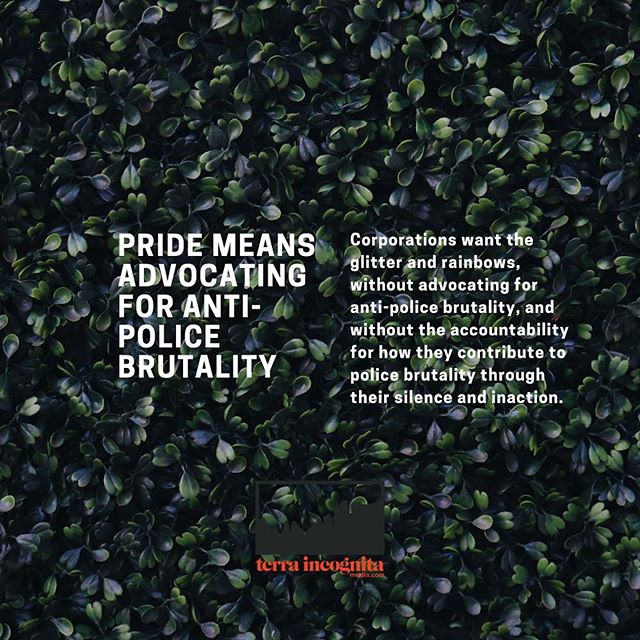 Jewel Cadet, @jewel_thegem the Associate Director of Programs at The Center for Anti-Violence Education, reminds us via her Instagram at the start of Pride this June that Stonewall was a riot started by Black and Brown trans womxn, one of the leaders