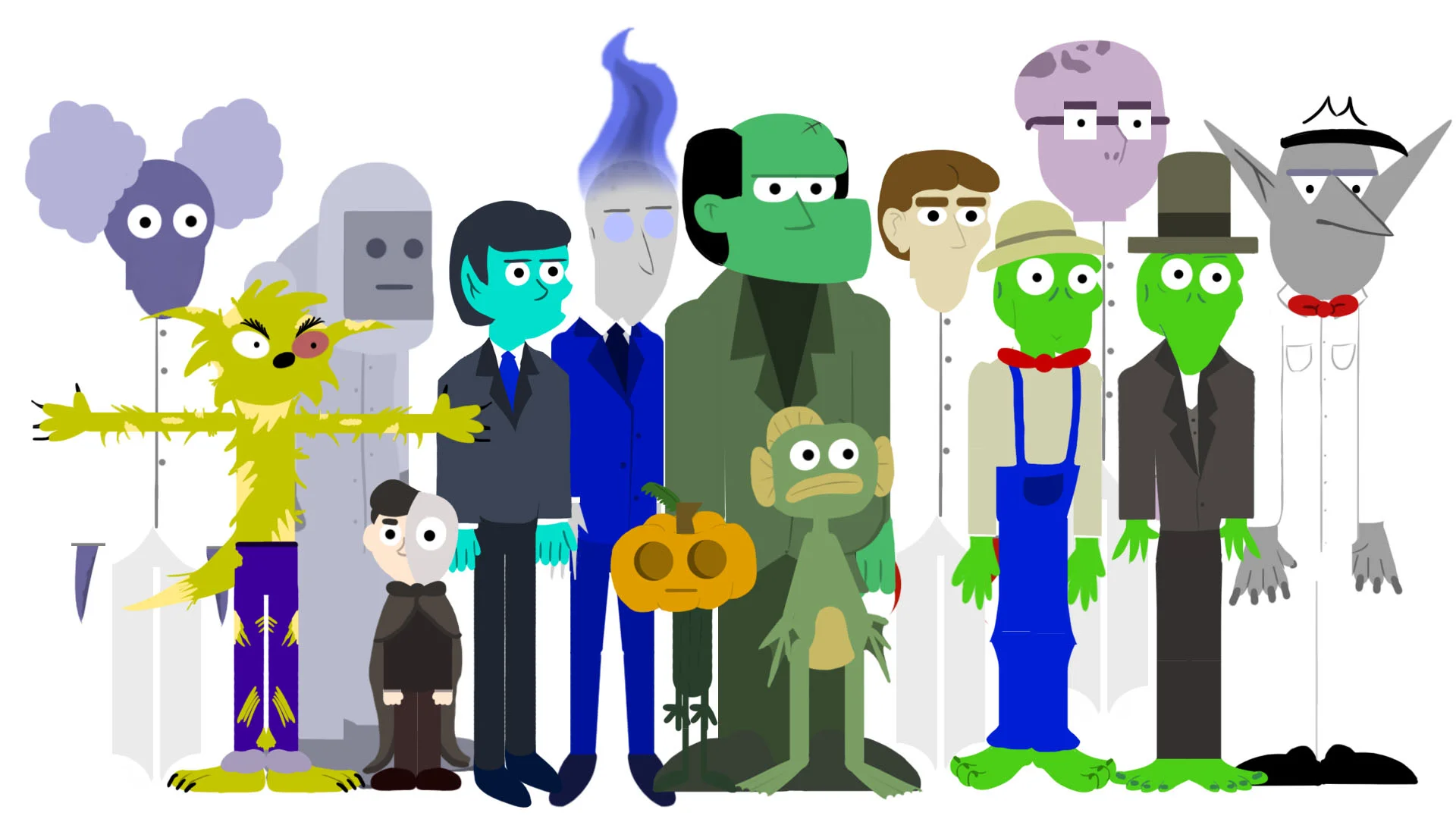 Scream Team Background Characters