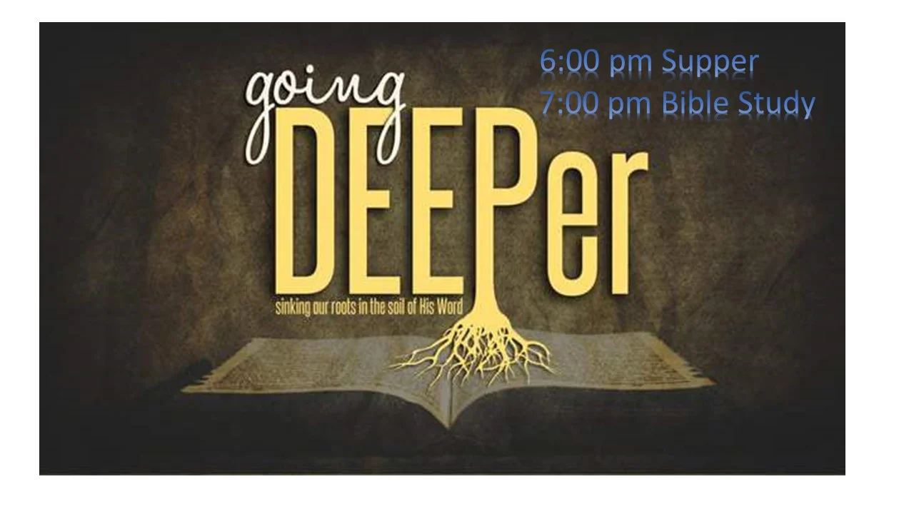 Wednesday Bible Study