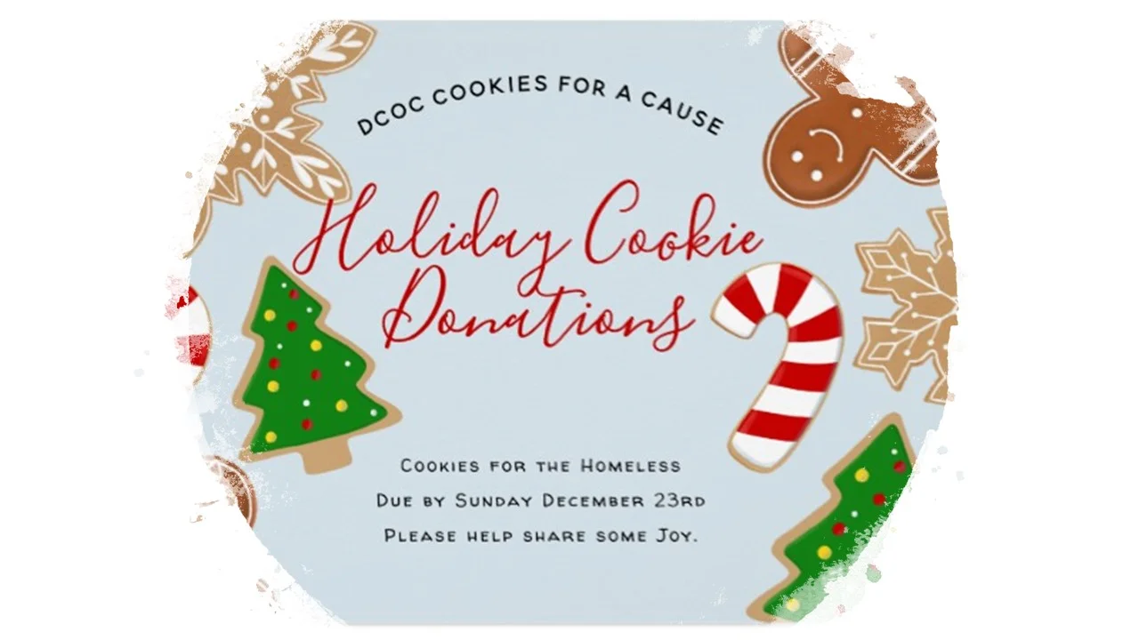 DCOC Cookies for a Cause - Holiday Cookie Donations