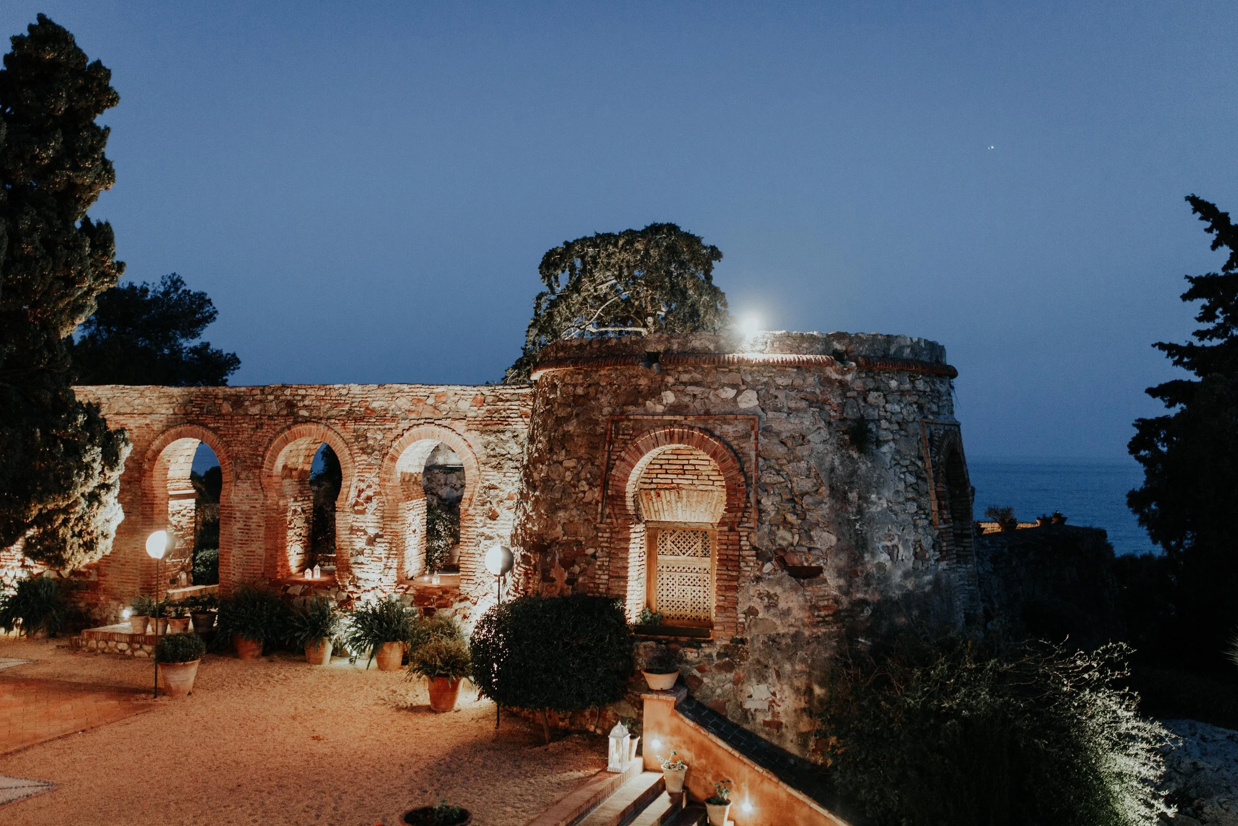 Castillo de Santa Catalina destination wedding