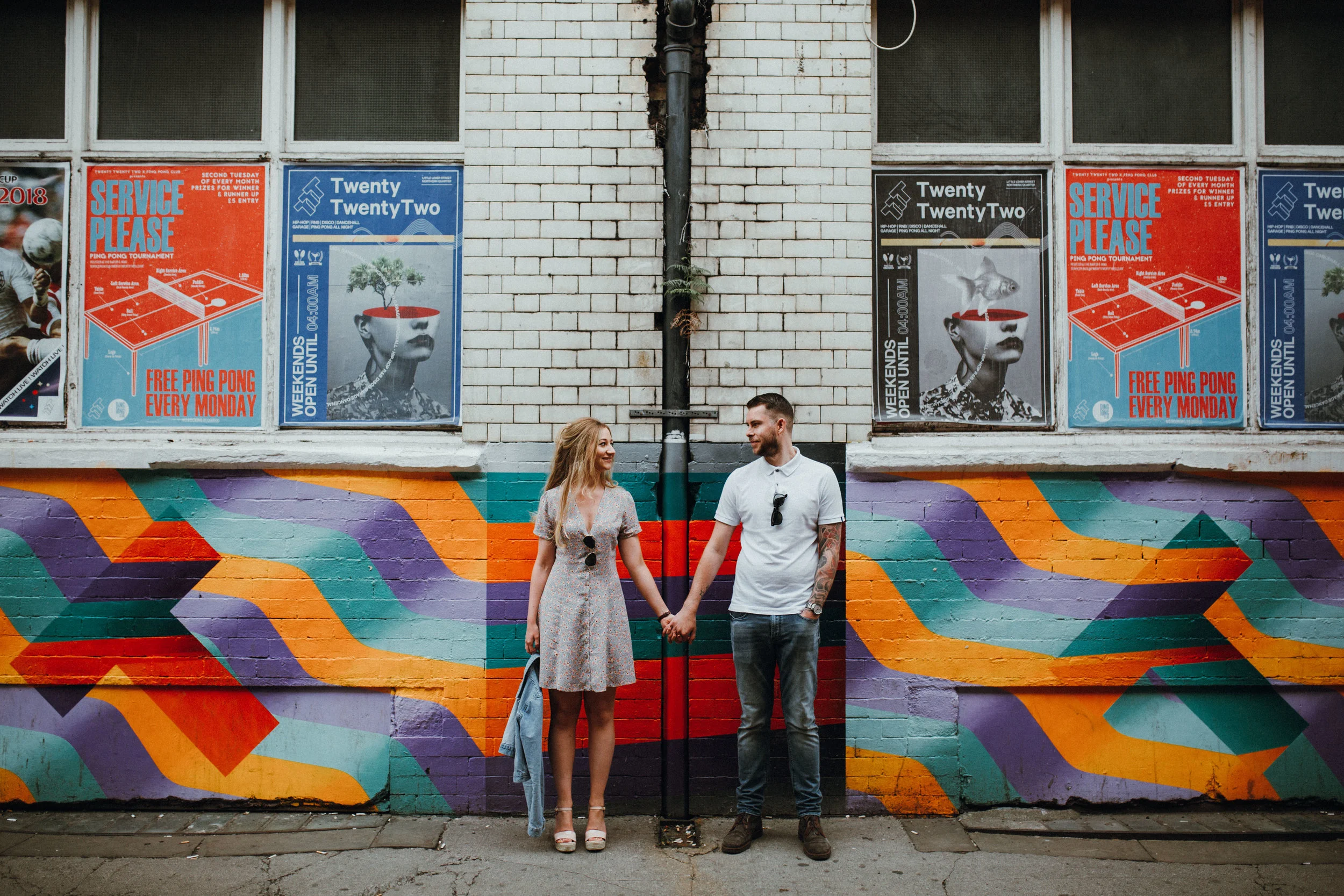 Northern Quarter engagement shoot