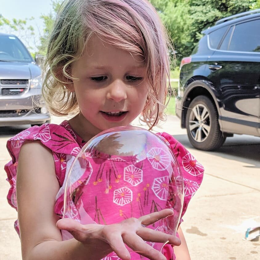 These bubbles gave us hours of entertainment.
.
.
.
#letthembekids #summertime #wisconsin #cecilwi #bubbles