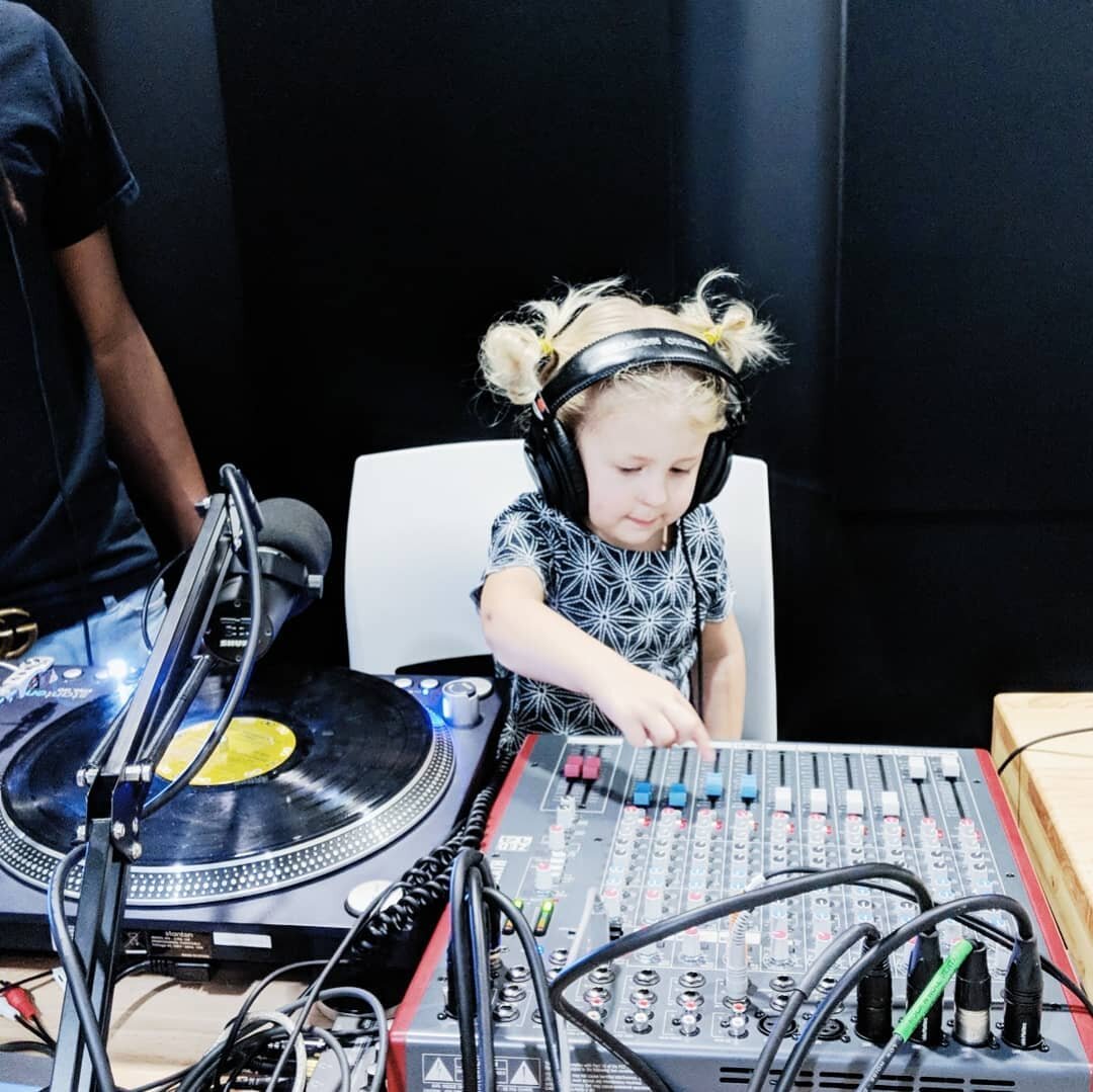 Take your kid to work day on Friday was so adorable. Josie got to be a DJ, talk to a robot and try some virtual reality. Not sure if this has helped her understand what I do at work any better.