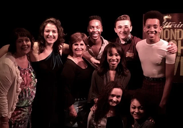 Cast members from World Premiere production of TREVOR the musical at Petterino's Monday Night Live!