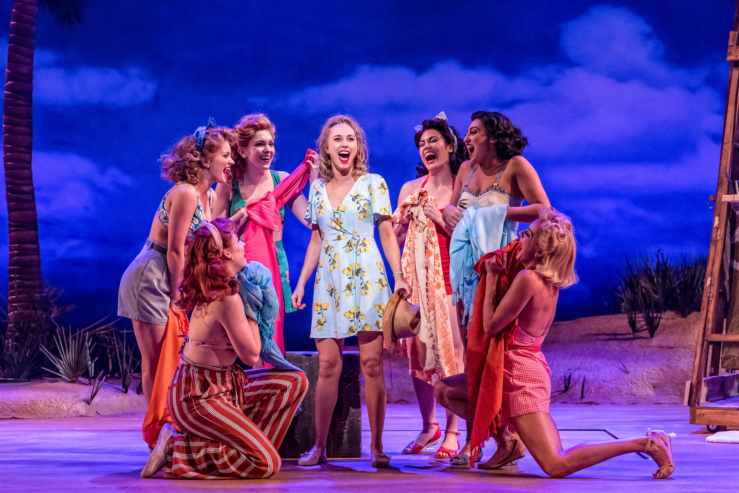 Samatha Hill (center) as Nellie in South Pacific. Photo by Brett Beiner.jpg