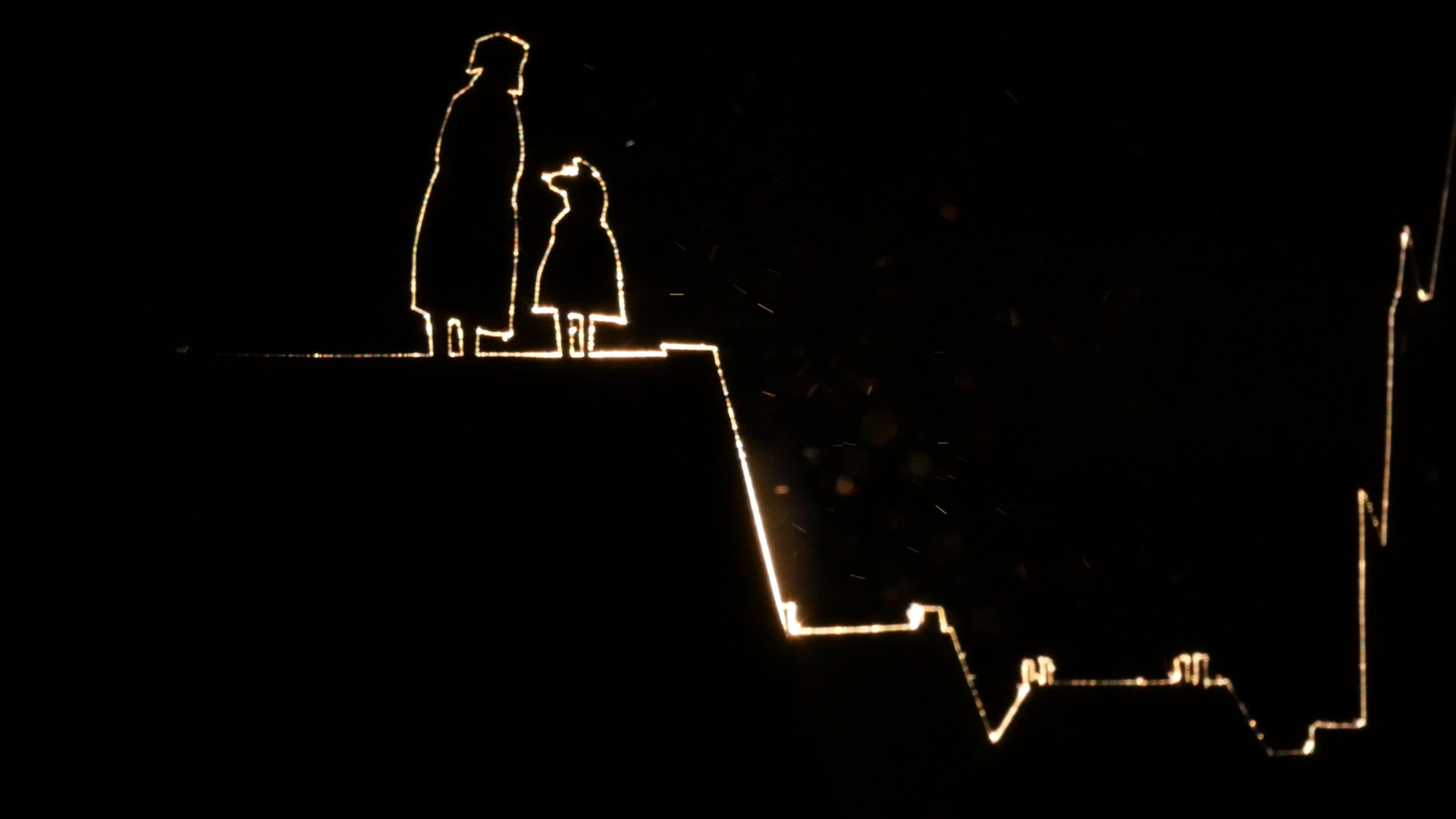 Manual Cinema's Christmas Carol Scrooge and Ghost of Christmas Past.png