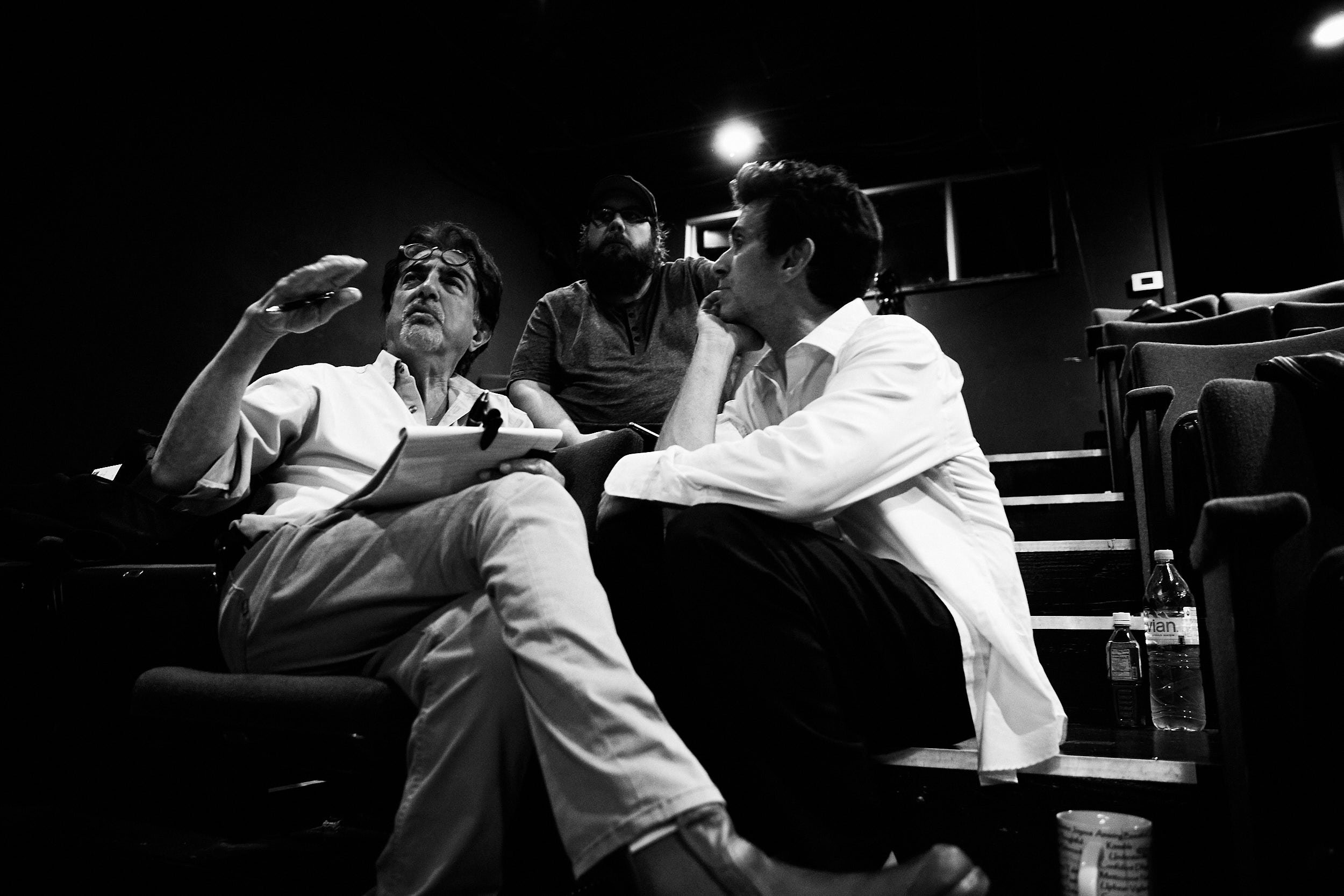 Joe Mantegna and Ronnie Marmo in Rehearsal Photo Credit Doren Sorell.jpg