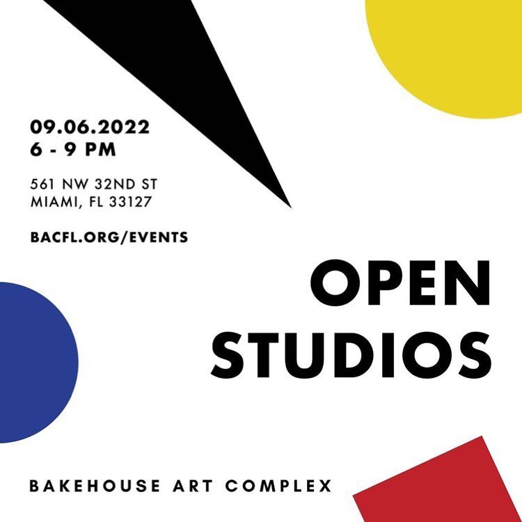 Repost from @thebakehouseartcomplex
&bull;
Join us for the first Open Studios evening of the season on Tuesday, September 6 from 6-9pm! 

Guests will have the opportunity to visit artist studios and meet the 2022 Summer Open artists, who have been wo