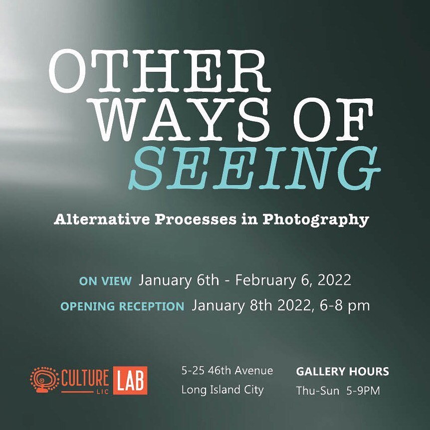 ALTERNATIVE PROCESSES: Other Ways of Seeing 
An exhibition of work by photographers and media artists of all genres who creatively use the Alternative Processes available today. This international open call drew 200 entries, and 72 artists were selec