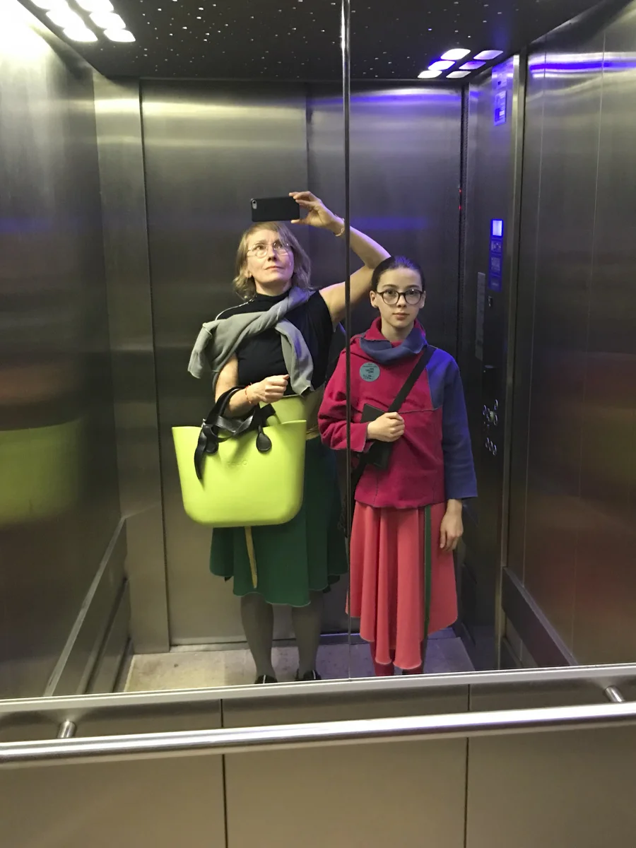 À Paris avec Violette - mai 2019