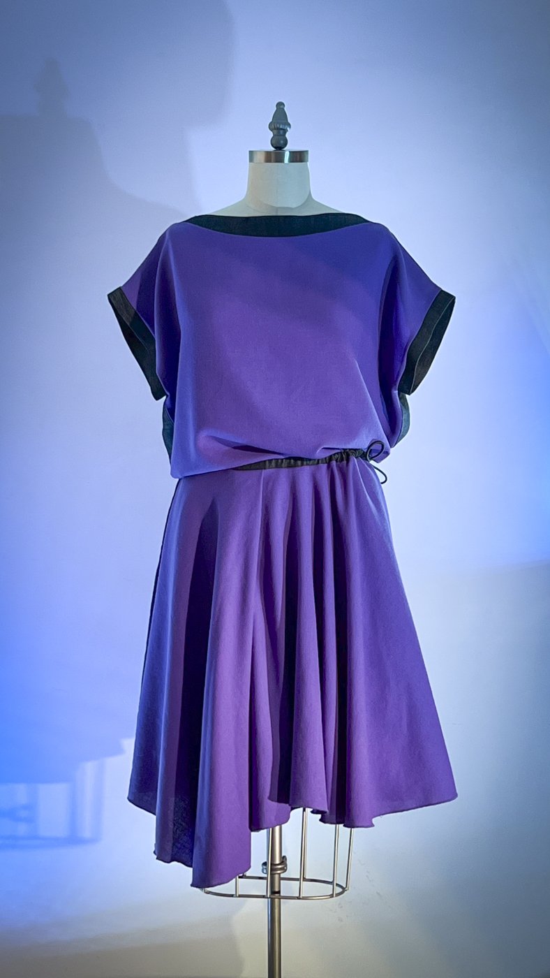 AVEC du Violet | une Robe