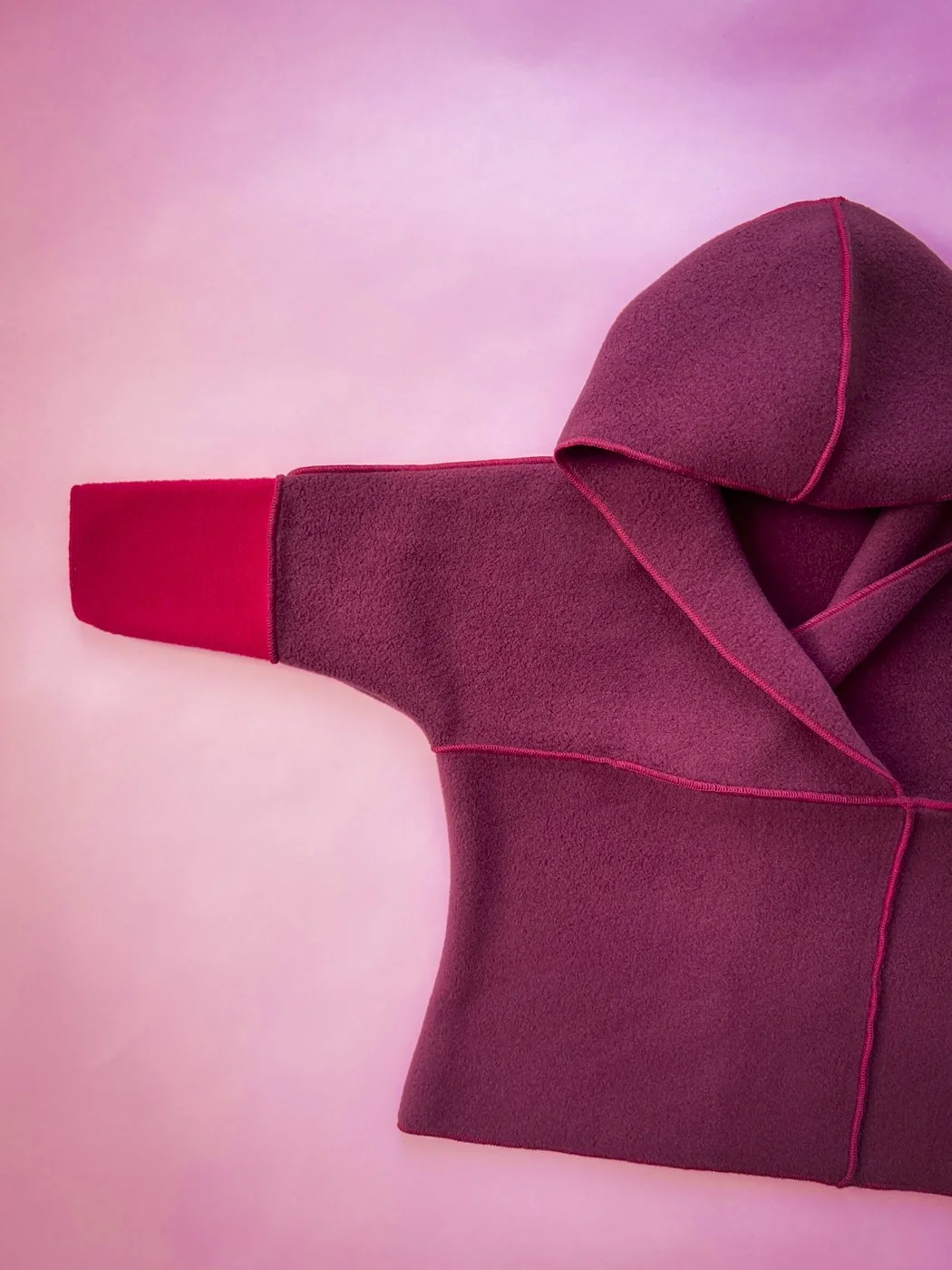 Pull_capuchon | framboise