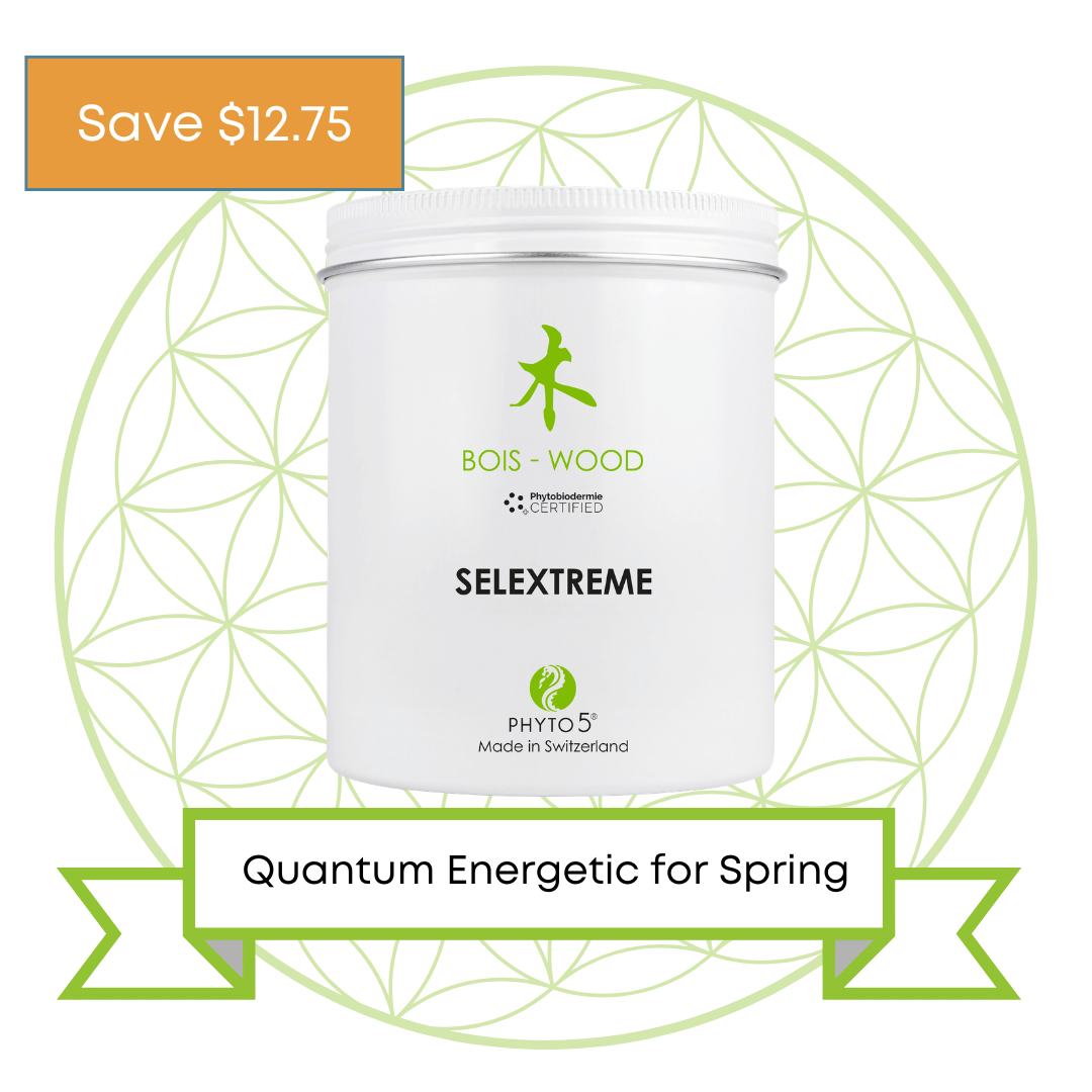 Selextrême Bois [Wood Selextreme Seasonal Swiss Alpine Face & Body Exfoliating Salts for Spring • Quantum Energetic]