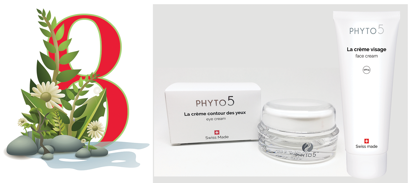 Day 8 of the Twelve Days of PHYTO5 features Eye Cream and Face Cream at a 20% discount. Save $28.40.