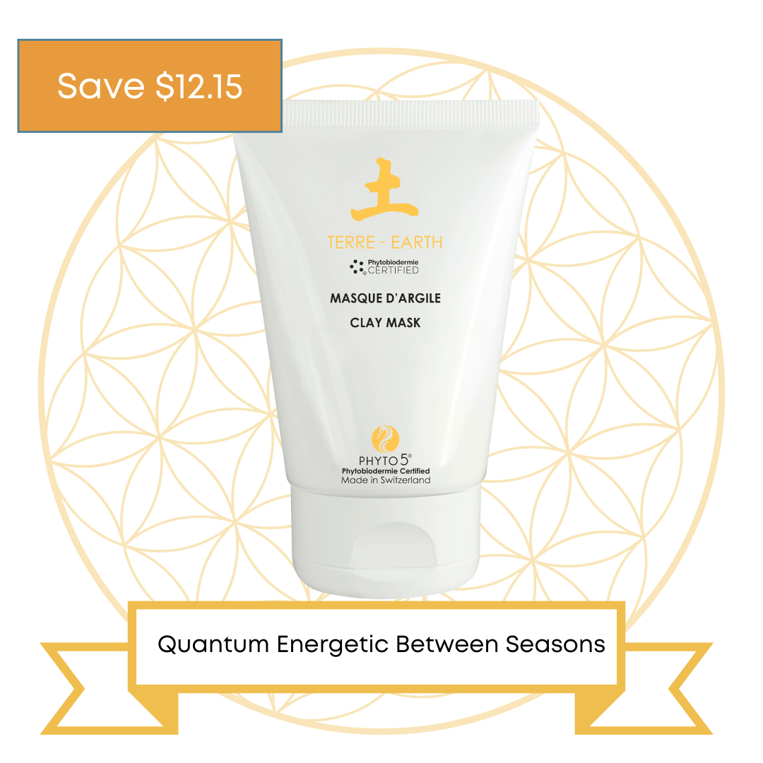 Masque d'argile Terre [Earth yellow Clay Mask for Between Seasons • Quantum Energetic]