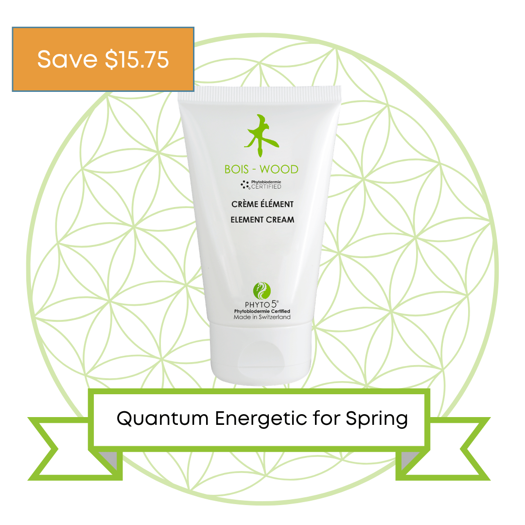 Crème Élément Bois [Wood Seasonal Night Cream with vit. E & manganese for Spring • Quantum Energetic]