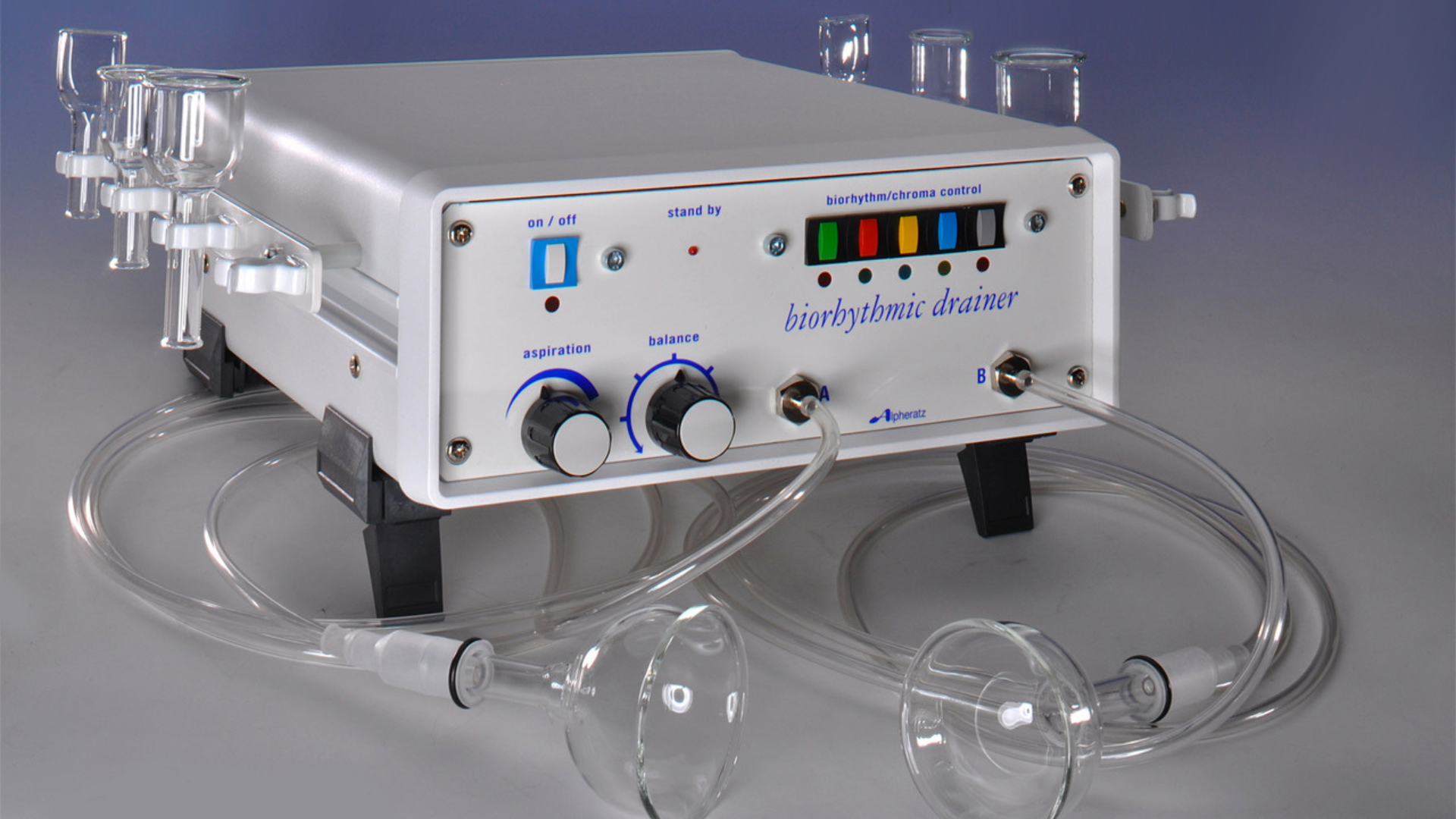 The Biorhythmic Drainer for conducting drainages