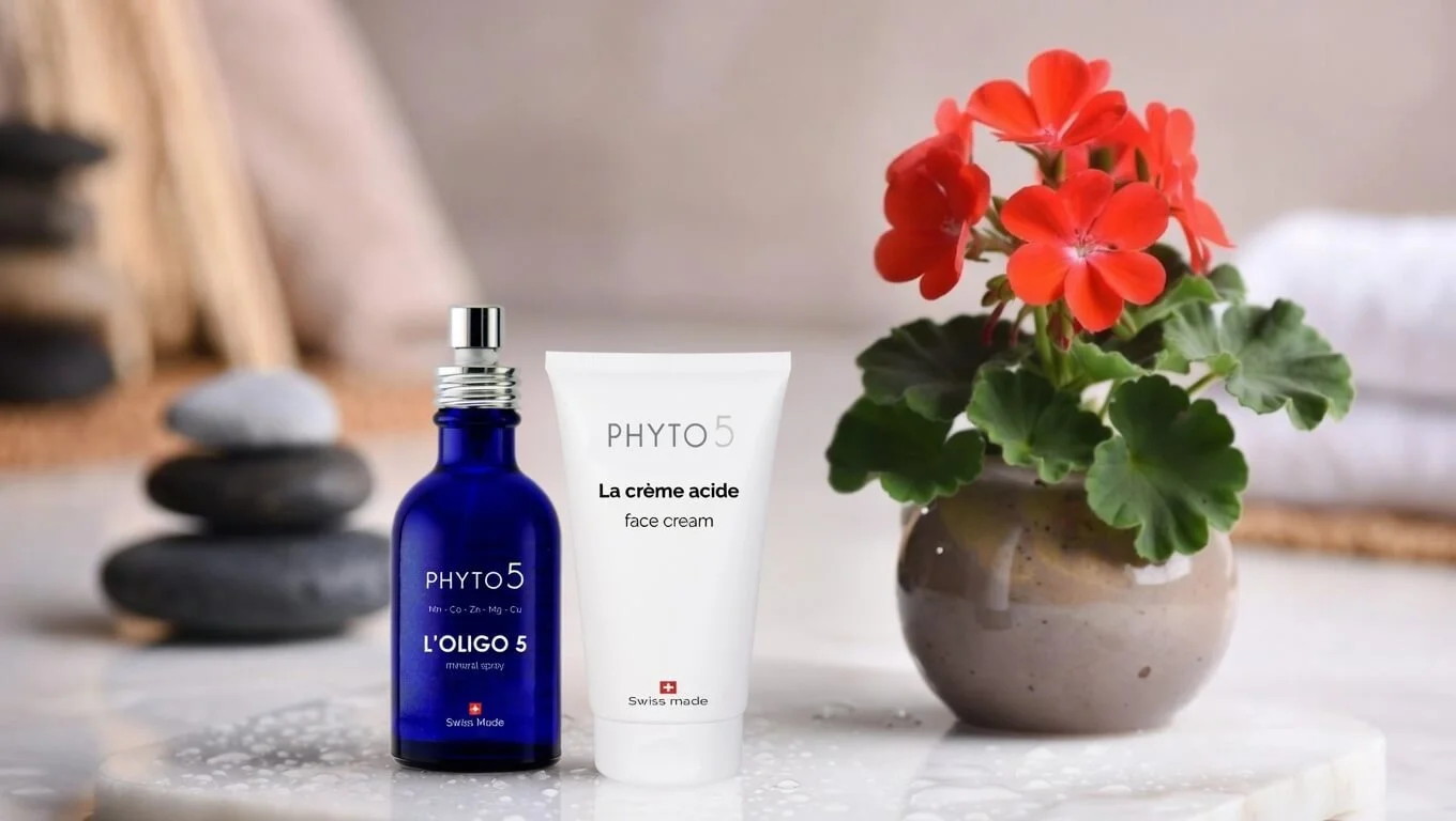 PHYTO5 Natural pH Balancing Face Cream and Oligo5 Trace Mineral Spray – restore skin harmony, hydration, and essential minerals