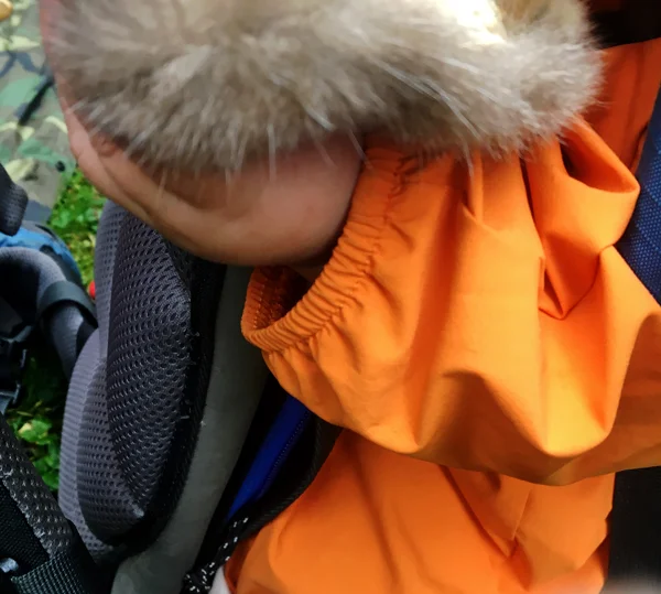 The next generation of naturalist examines a soft specimen.