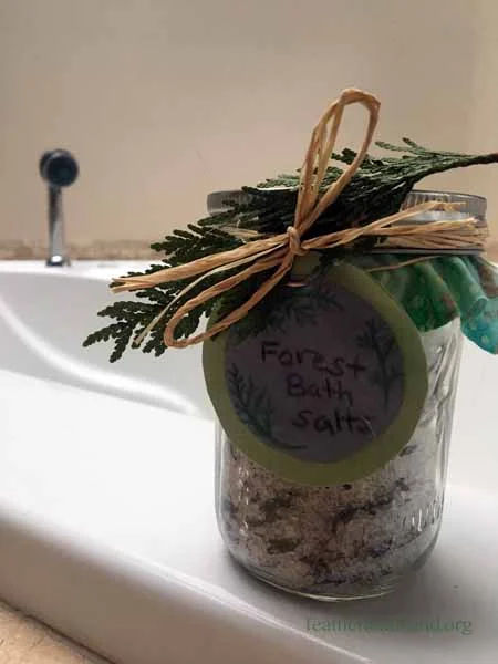 Forest Bath Salts: coming to a tub near you!!!