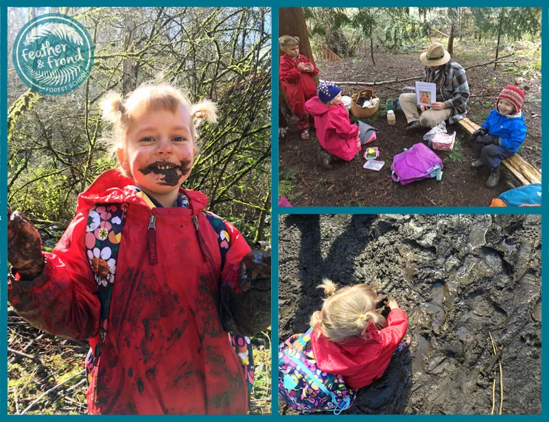 Muddy, happy, healthy humans!