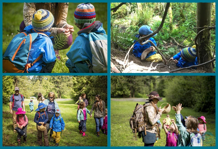 "Off we go to the woods, hand in hand through the land..." Photo Credit: Britt Nemeth / brittnemethstudios.com